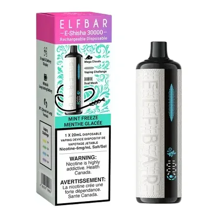 Elfbar E-shisha 16000 Puffs Rechargeable Disposable - vape in Kilimani | Uncle G Mart