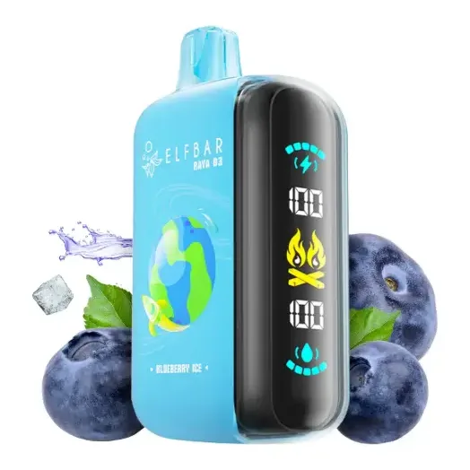 Elfbar Raya D3 Blueberry Ice 25K Puffs - vape in Kilimani | Uncle G Mart