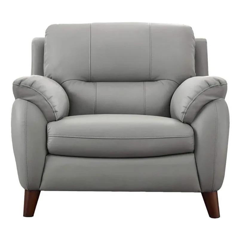 Grey Leather-Look Armchair in Kilimani | Uncle G Mart