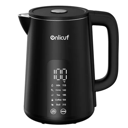 Onlicuf Digital Electric Kettle (Black) in Kilimani | Uncle G Mart