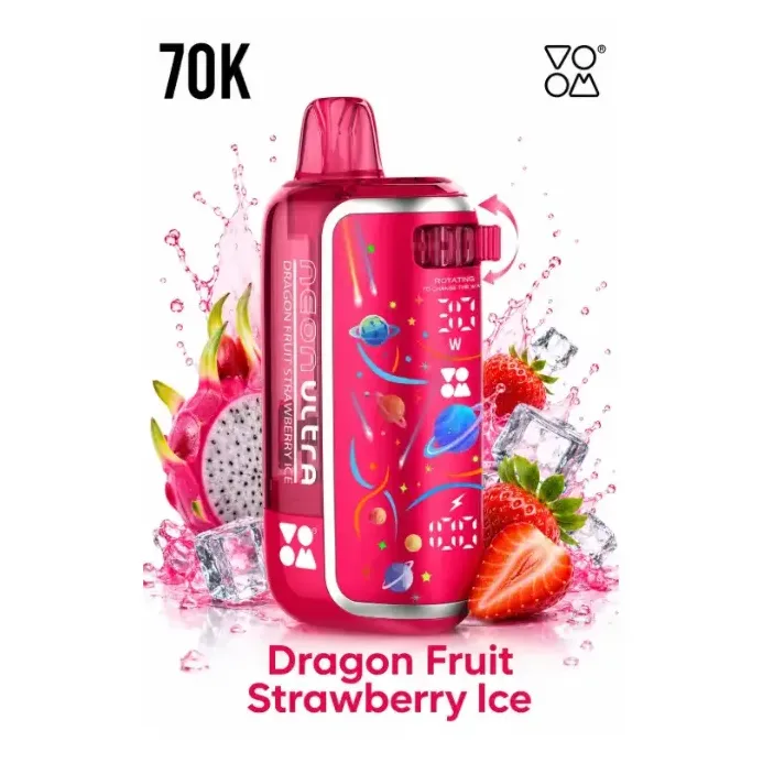 Voom Neon Ultra Dragon Fruit Strawberry Ice (70,000 Puffs) - vape in Kilimani | Uncle G Mart